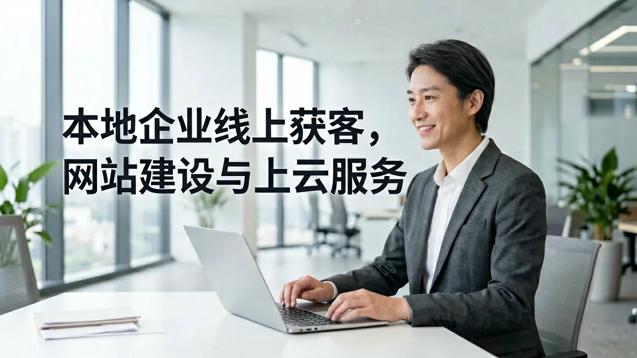 本地企业线上获客,网站建设与上云服务如何选对伙伴
