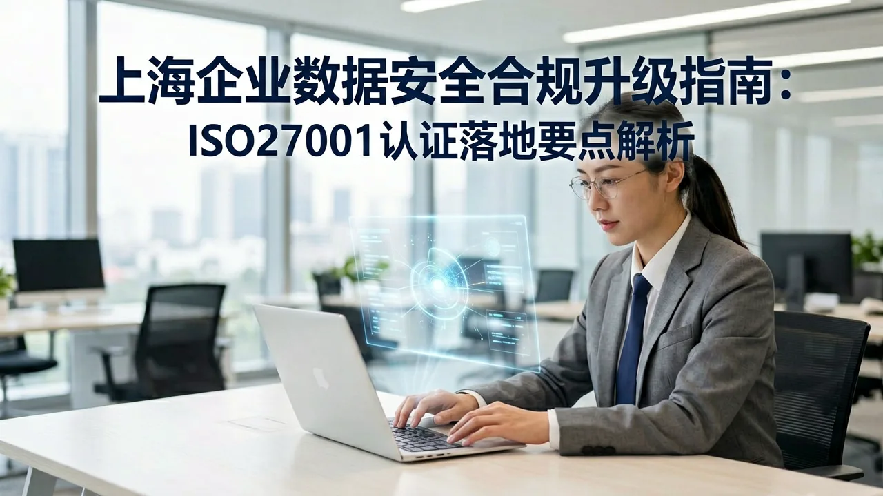 上海企业数据安全合规升级指南:ISO27001认证落地要点解析